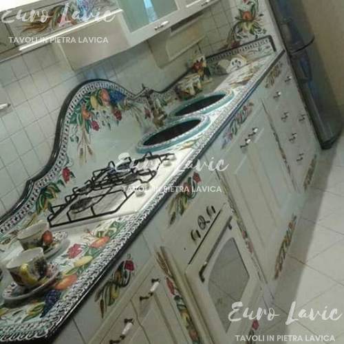 Lavelli Cucina In Pietra Lavica.Cucine Euro Lavic Tavoli In Pietra Lavica Siciliani